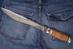 A&R Zlatoust Russian Hunting Machete "Boyarin"+ sheath (50x14mf, Birch bark)