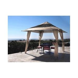Instant Shelter Steel Canopy Sun Rain Outdoor Protection Tent Durable Polyester