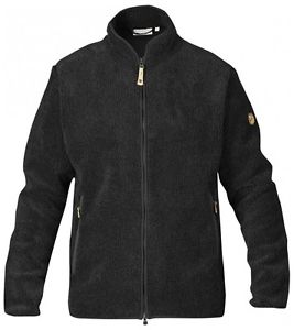Fjäll räven Sarek Zip Sweater, dark grey, Warm Fleece jacket for men