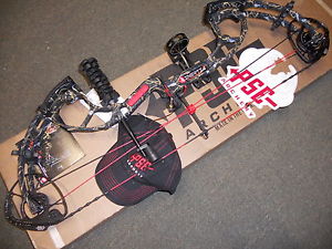 NEW 2016 PSE INERTIA-RH 50/70# 24.5/30" Draw S2 Skull Camo  Loaded