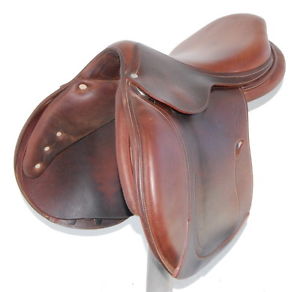 17" ANTARES SADDLE (S99102676) FULL BUFFALO LEATHER, VERY GOOD CONDITION!! - XVD