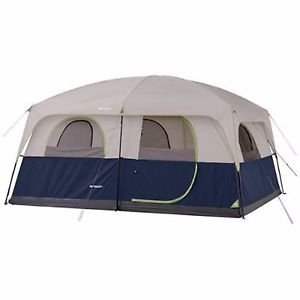 Camping Tent Outdoor 10 Person Shelter Cabin Family Hiking Portable 2 Rooms New