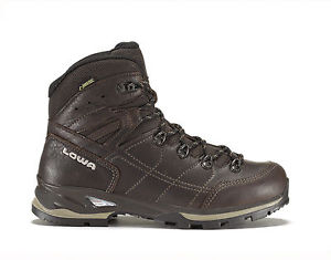 Lowa Hudson GTX Mid Damen-Trekkingschuhe (dunkelbraun)