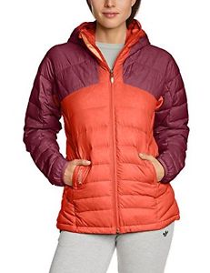 Adidas, Giacca da outdoor Donna Tx Korum Ho, Viola (Amazon Red F14/Dark Orange),