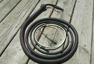 Joe Strain WSP 10' 12 Plait Indiana Jones Style Bullwhip