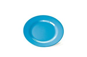 Melamin Teller BLAU 23 cm Ø flach Staffelpreise 1, 6, 24 oder100 Stück wählbar