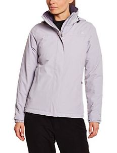 THE NORTH FACE, Giacca Donna Resolve Insulated, Bianco (Dapple Grey), M