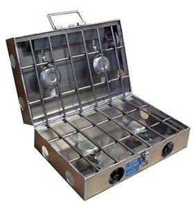 Partner cooking stove for your raft camp
