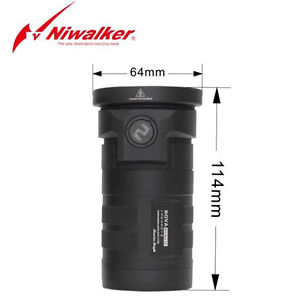 Niwalker MM15MB 2x CREE XHP70 6800LM 6modes LED Handy Search Flashlight