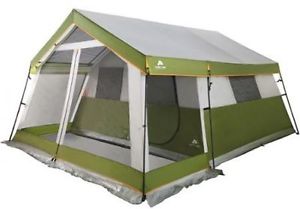 Outdoor Camping Tent Shelter Ozark Trail 8-Person Family Cabin With Screen Porch
