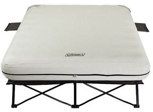 Coleman Cot Inflatable Air Mattress Airbed Bed Sleeping Table Camping Pump Queen