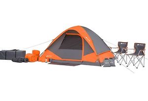 Ozark Trail 22 Camping Combo Set 22 Piece Tent 4 Person Sleeping Bag Outdoor 2