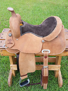 14.5" Shepherd Saddlery Barrel Racing Flex Trail Saddle