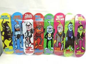 SKATEBOARD TAIMASHIN SKATE BOARD DECK TOY MACHINE ROCK KID SERIES 8p Set