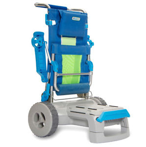 BeachTuff Outdoor Portable Lounge Camping Patio Folding Beach Chair Cart Table