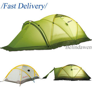 Large 2 Person Family Tent Double Layer Windproof Outdoor Camping Climbing
