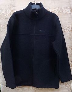Mufflon giacca lana inverno Jackson per uomini, Erl M, nero