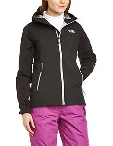 The North Face Womens Stratos Jacket - TNF Black/Dapple Grey, X-Large