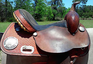 14-14.5 NBHA Tex Tan Liberty II Barrel Saddle