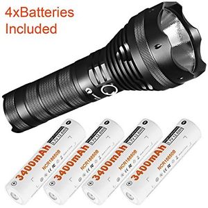 LUMINTOP SD75 Highest Lumen Power Brightest USB Rechargeable LED Flashlight 4000