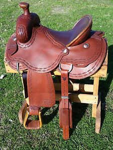 16" Teskey's Ranch Roping Saddle (Made in Texas)