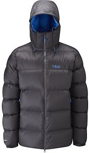 RabNeutrino Endurance Jacket - Men's-Beluga/Maya-XX-Large