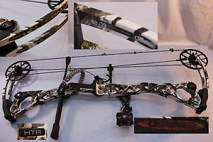 Mathews No Cam HTR 29" 60# Compound Bow LOST/OT Camo Left Hand Package