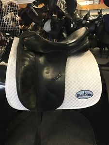 Used Albion Legend K2 Dressage Saddle Size 18.5" Black