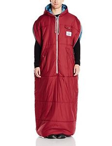 POLER, Sacco a pelo, Rosso (Burgundy), L