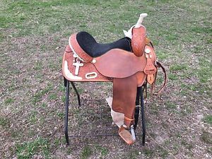 Martha Josey Circle Y 15.5" /  15 1/2 Inch Barrel Saddle