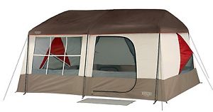 Wenzel Kodiak Ft 9 Person Family Cabin Dome Tent Screened Camping Tent New Tent