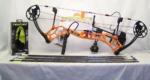 New 2016 Fred Bear Threat Orange Bow RTH Package Left Hand 60-70# 25-30" draw