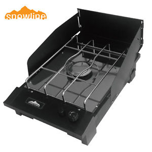 New Snowline Portable Liquid Injection Plate Burner Gas Stove IGT Outdoor Camp