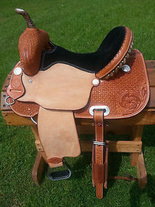 14.5" Hawkwood Saddlery Barrel Racing Saddle - Made in Texas