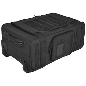 HAZARD 4 AIR SUPPORT RUGGED ROLLING CARRY-ON WHEELED LUGGAGE TRAVEL MOLLE BLACK
