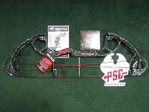 NEW 2016 PSE INERTIA BOW, SKULLWORKS 2 CAMO, RH, 59-70LB, 24.5"-30" DL