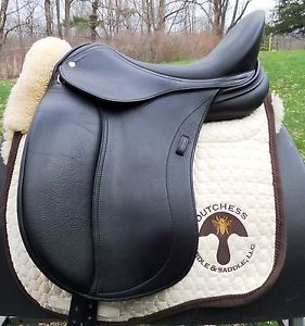 SCHLEESE 17.5 #3 HEIKE KEMMER DRESSAGE SADDLE 0355