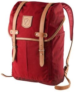 Fjäll Räven Rucksack No.21 Medium red geräumiger Rucksack