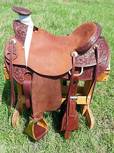 17" Spur Saddlery Wade Ranch Roping Saddle (Made in Texas)