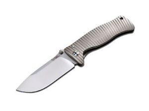 Böker Lion Steel Taschenmesser Messer Outdoormesser  SR-1 Titanium grau