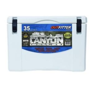 Canyon Coolers White Cooler 35 Qt. Ice Chest Camping Outdoor Patio Party New