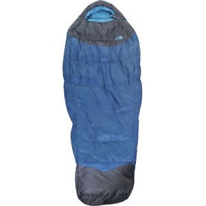 North Face Blue Kazoo Long Length Unisex Adventure Gear Sleeping Bag - Ensign