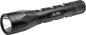 SureFire P3X Fury Click Switch Dual Output LED Flashlight - LAS-P3X-B-BK