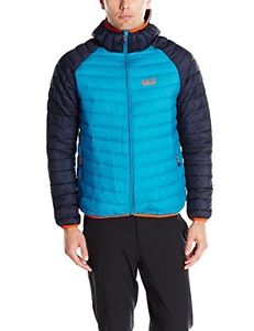 Jack Wolfskin, Piumino Uomo, Turchese (Dark Turquoise), XL