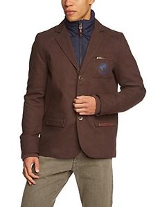 National Geographic, Giacca Uomo RMJ-002 Caledon, Marrone (Brown), L