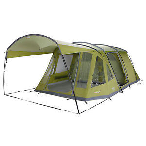 Tunnelzelt VANGO Skye V600 Familienzelt für 6 Personen mit Vorraum Sonnendach