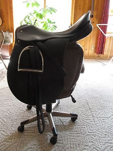 Passier Dressage Saddle: 16.5 inch seat, medium tree