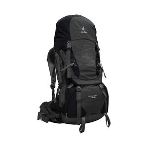 DEUTER "Aircontact 45 + 10" Mochila de senderismo (3320116 4700) gris