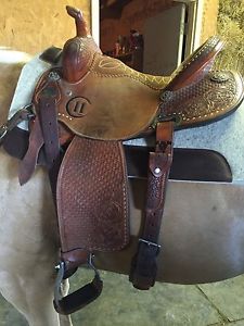 Charmayne James Cactus C11 Barrel Saddle 14" inch wide Tree