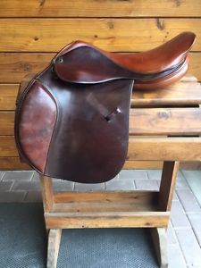 Tad Coffin Jumping/Close Contact Saddle 17.5"